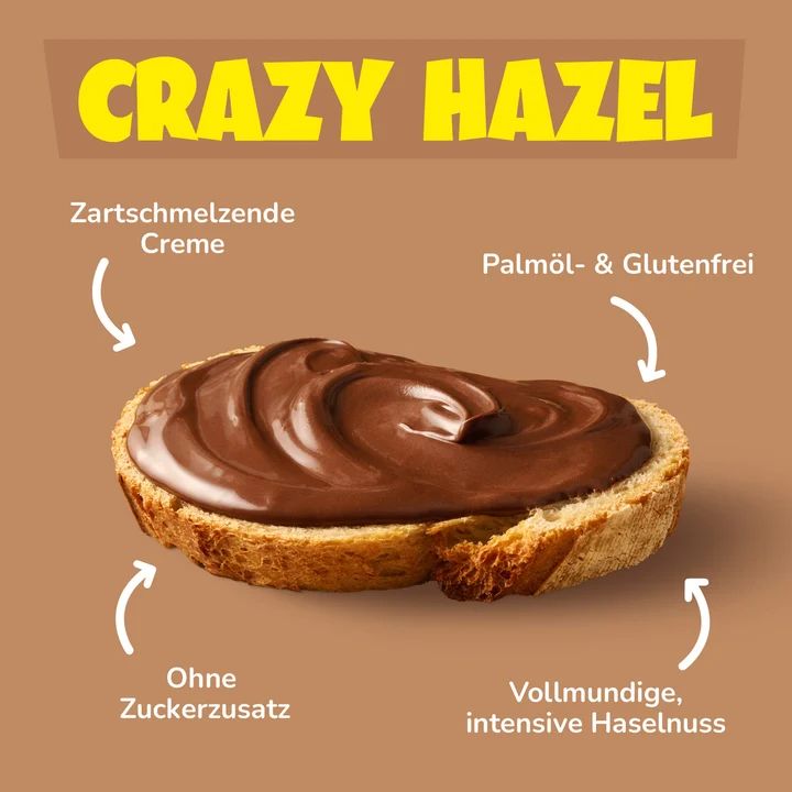Crazy Hazel Nougat Cream 200g-2