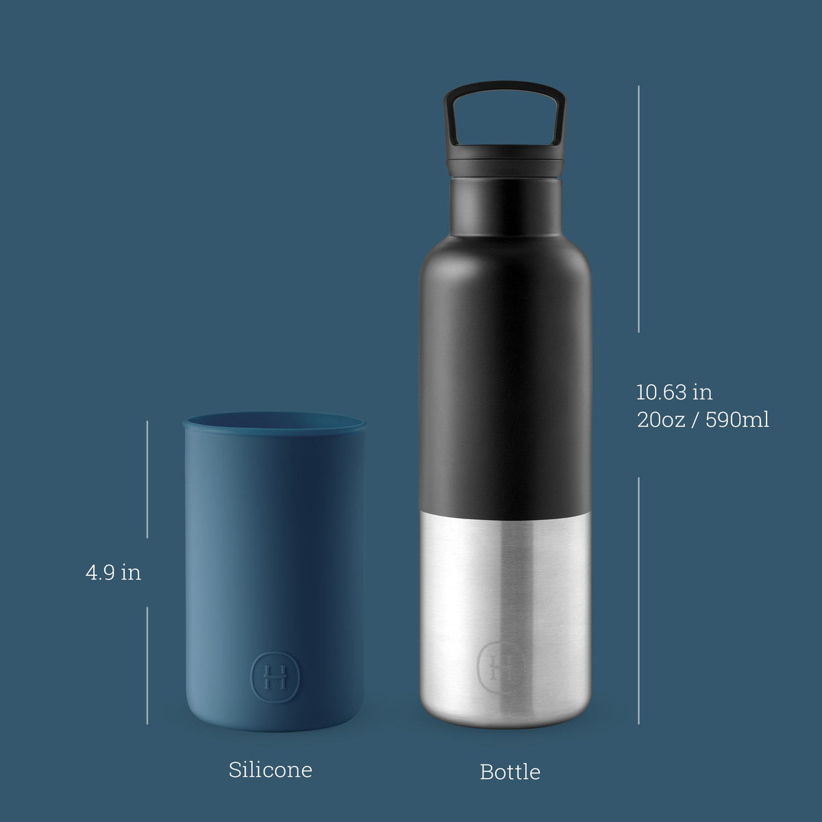 Black-Navy Blue 20 Oz-4