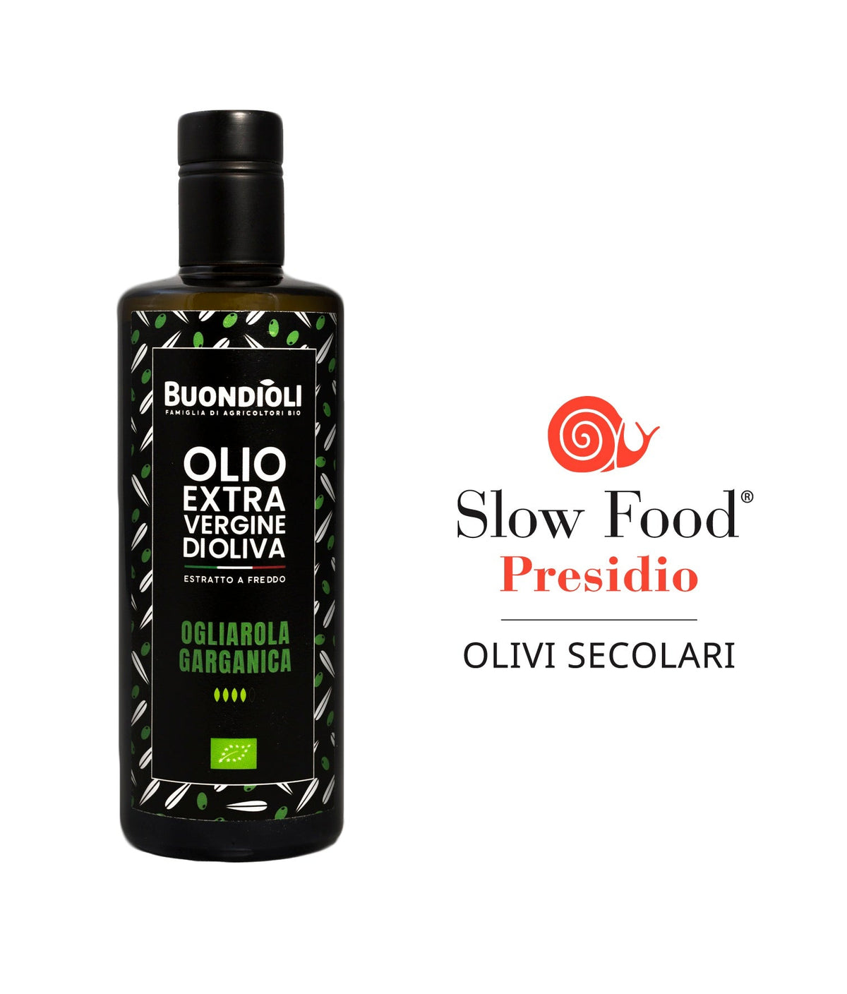 BuondiOli – Bio-Olivenöl Ogliarola Garganica 500 ml