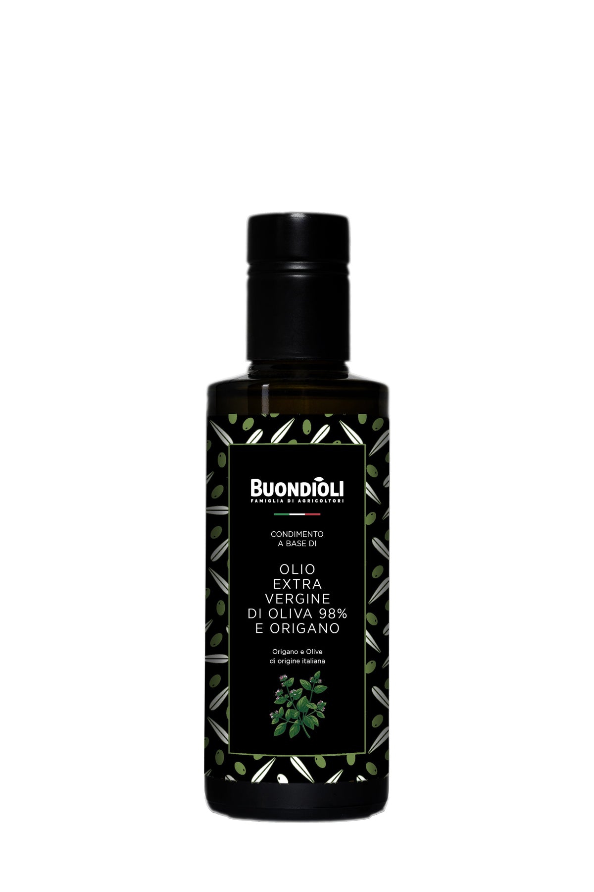 BuondiOli – Olivenöl mit Oregano 250 ml