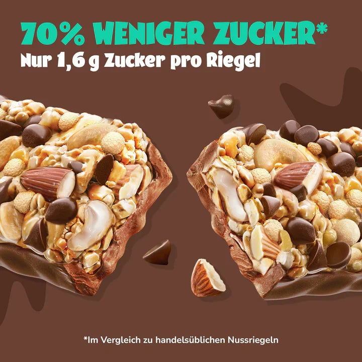 Dark & Salty low sugar Nut Bar-2