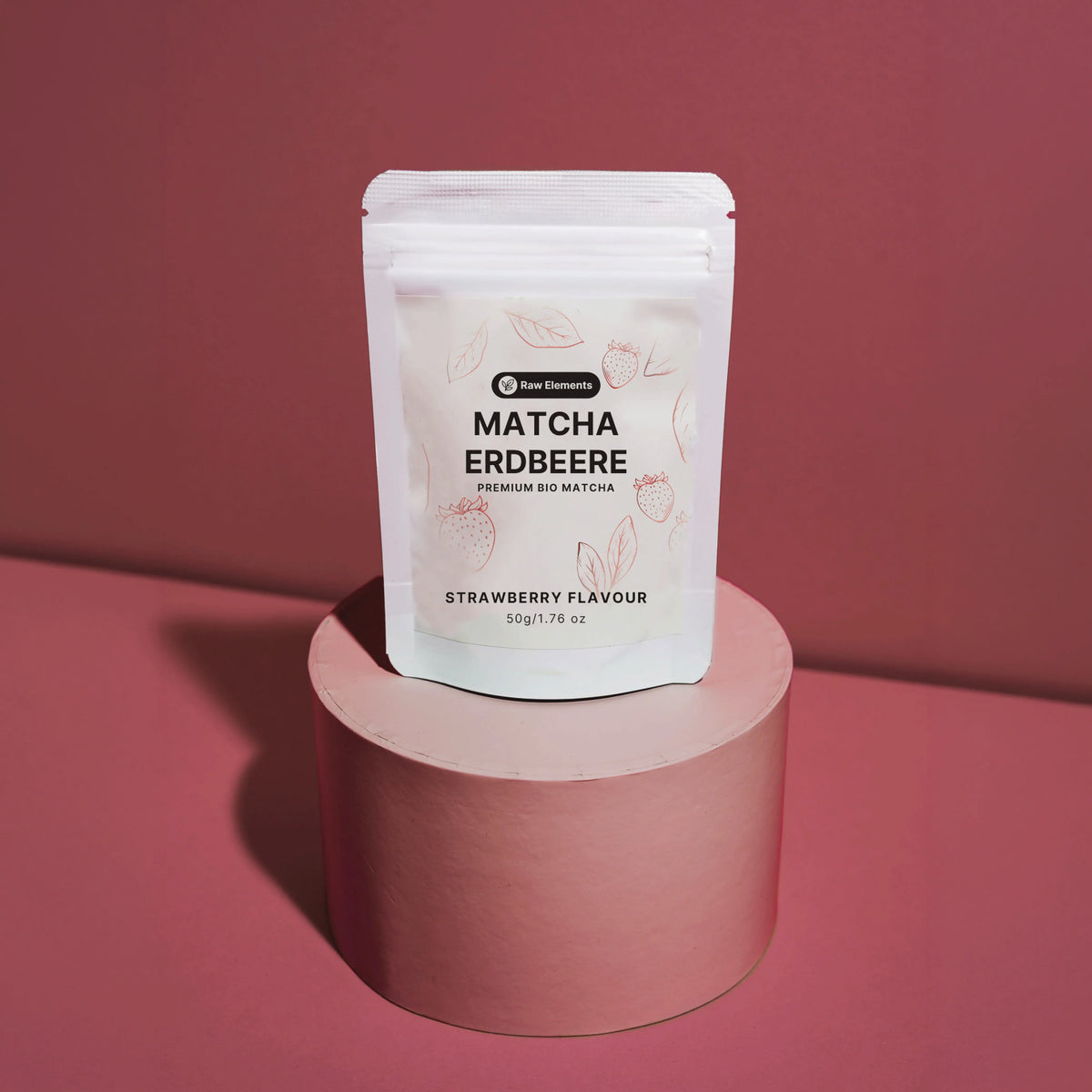 Erdbeer Matcha Pulver-1