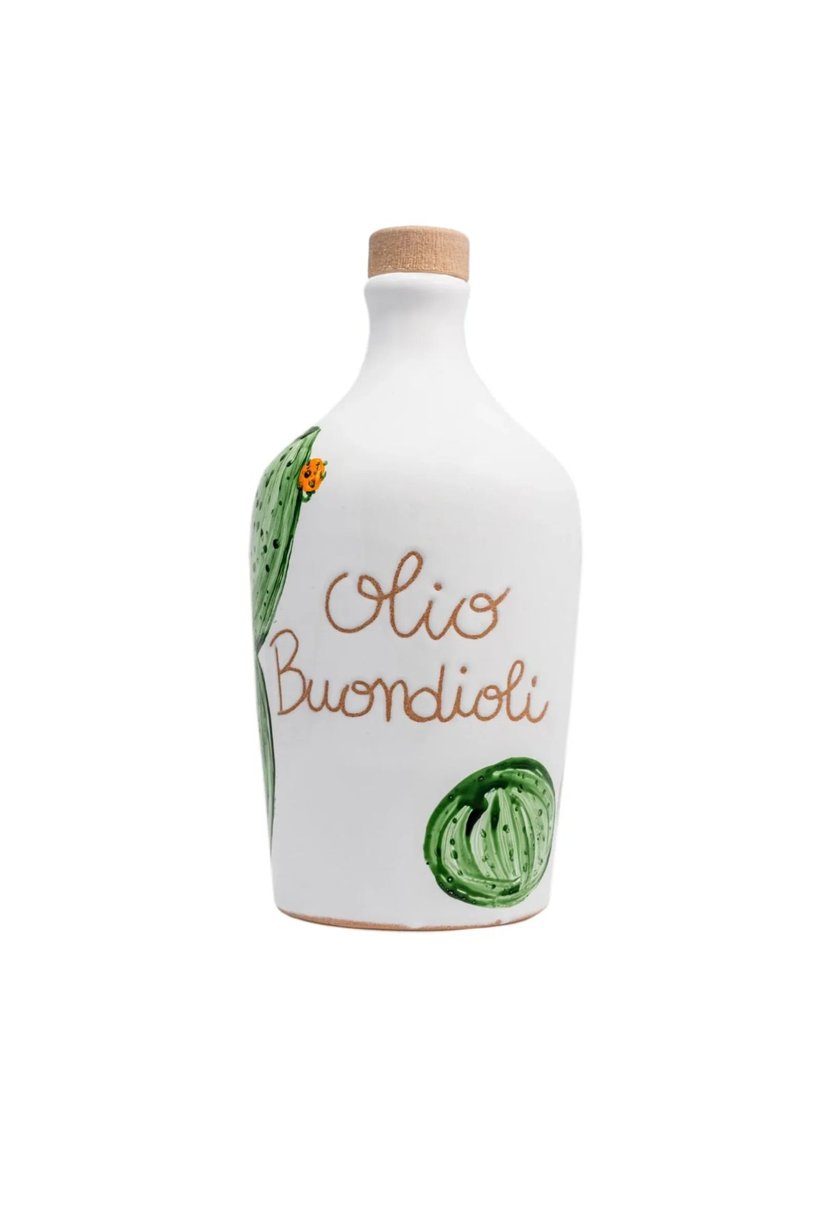 Orcio ceramica bianca pugliese edizione speciale - Fichi d'India-0
