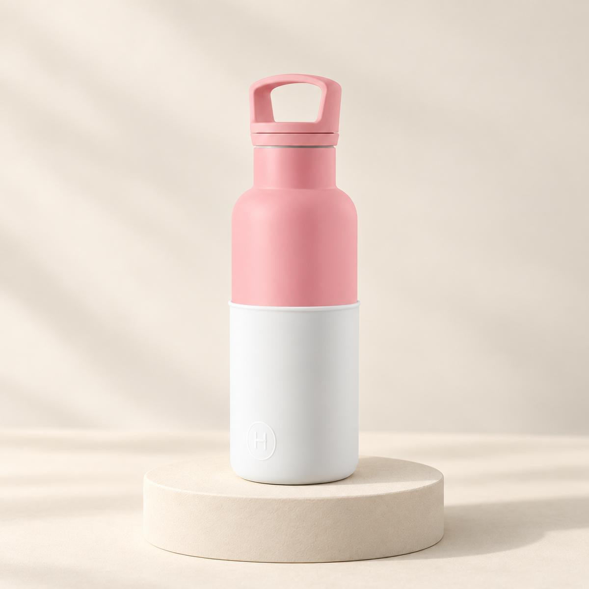 HYDY Thermoflasche – Rose Pink 470 ml – Hülle Snow