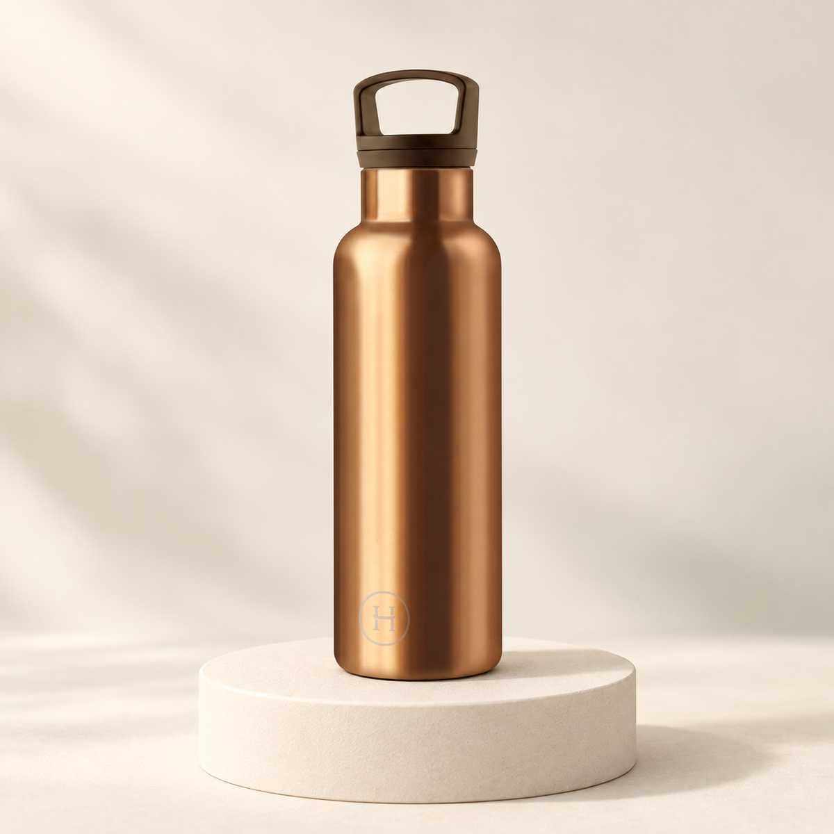 HYDY Thermoflasche – Bronze Gold 590 ml
