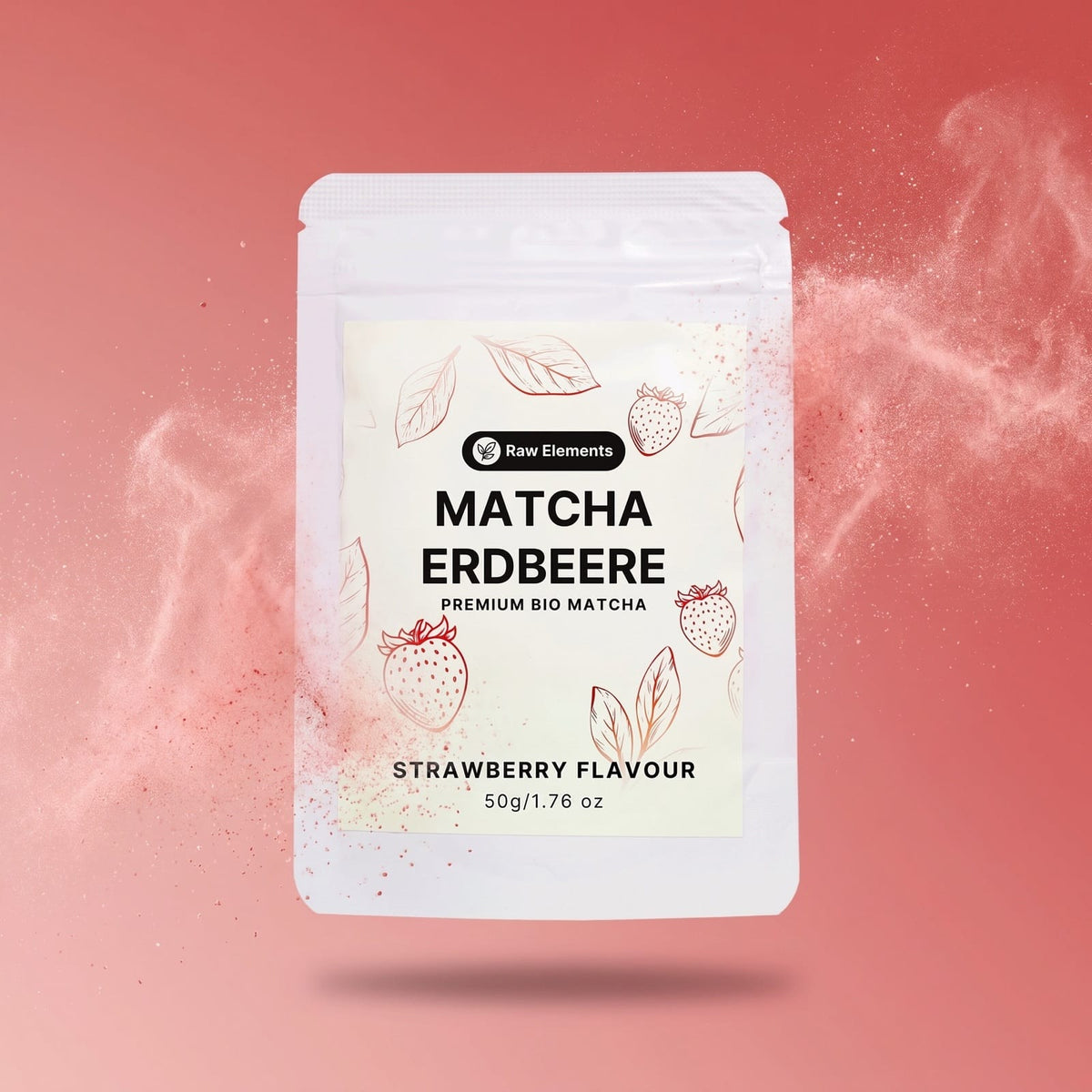Erdbeer Matcha Pulver-0